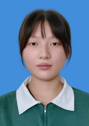 国家励志奖学金 特殊教育系 张子涵(证件照)